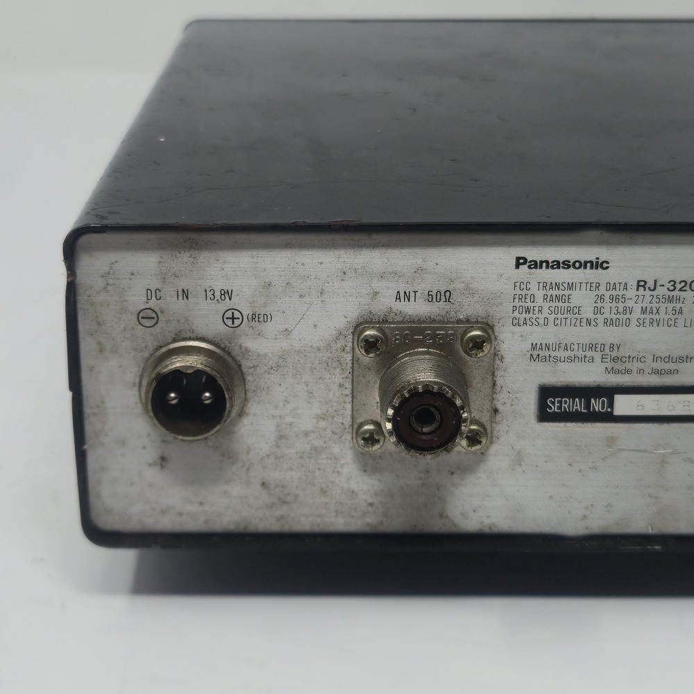 Vintage Panasonic RJ-3200 23 Channel CB Radio Transceiver POWERS ON - Picture 7 of 11